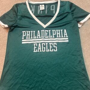 Philadelphia Eagles Green V-Neck Jersey Victoria’s Secret 1938